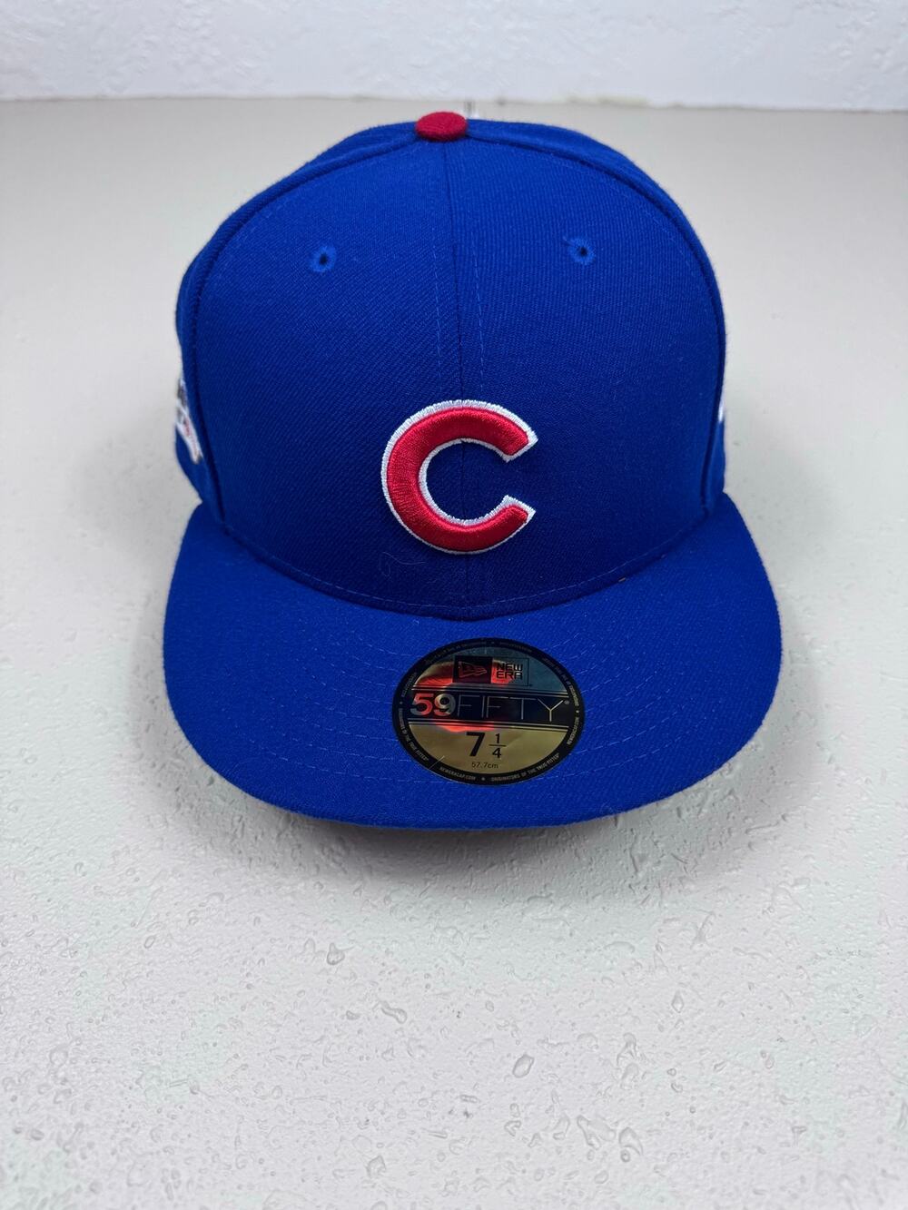 NWT Chicago Cubs 2016 World Series Champions 59FIFTY Fitted Hat 7 1/4